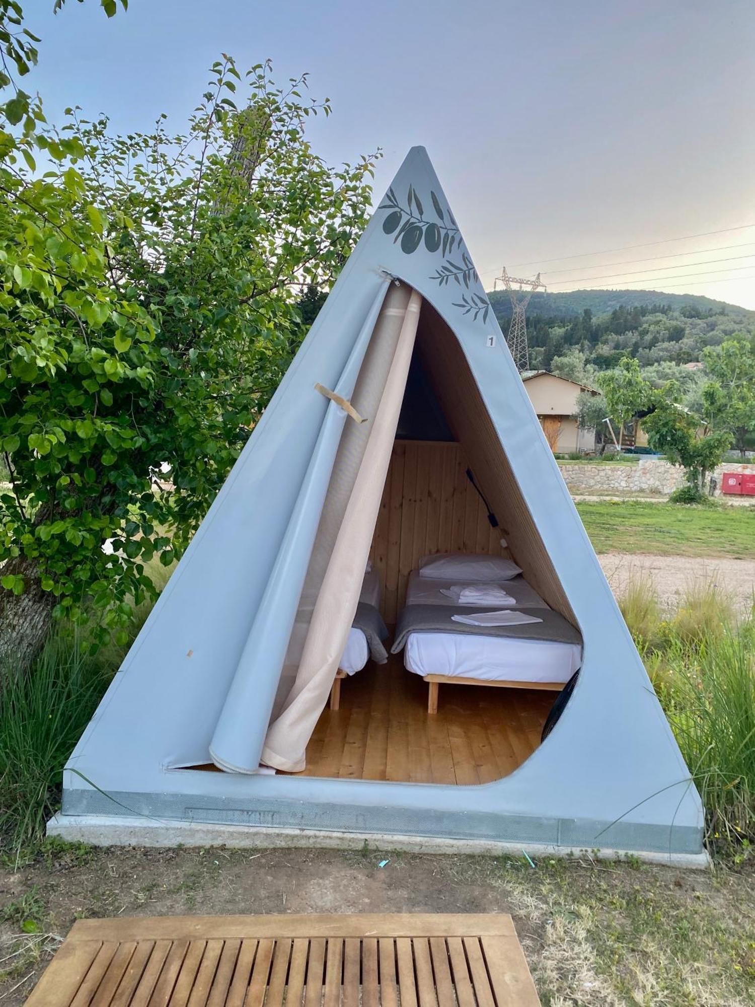 Nirikos Camping Spasmeni Vrisi المظهر الخارجي الصورة