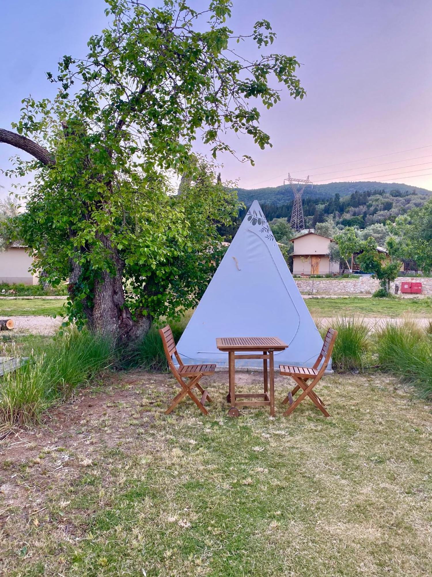Nirikos Camping Spasmeni Vrisi المظهر الخارجي الصورة