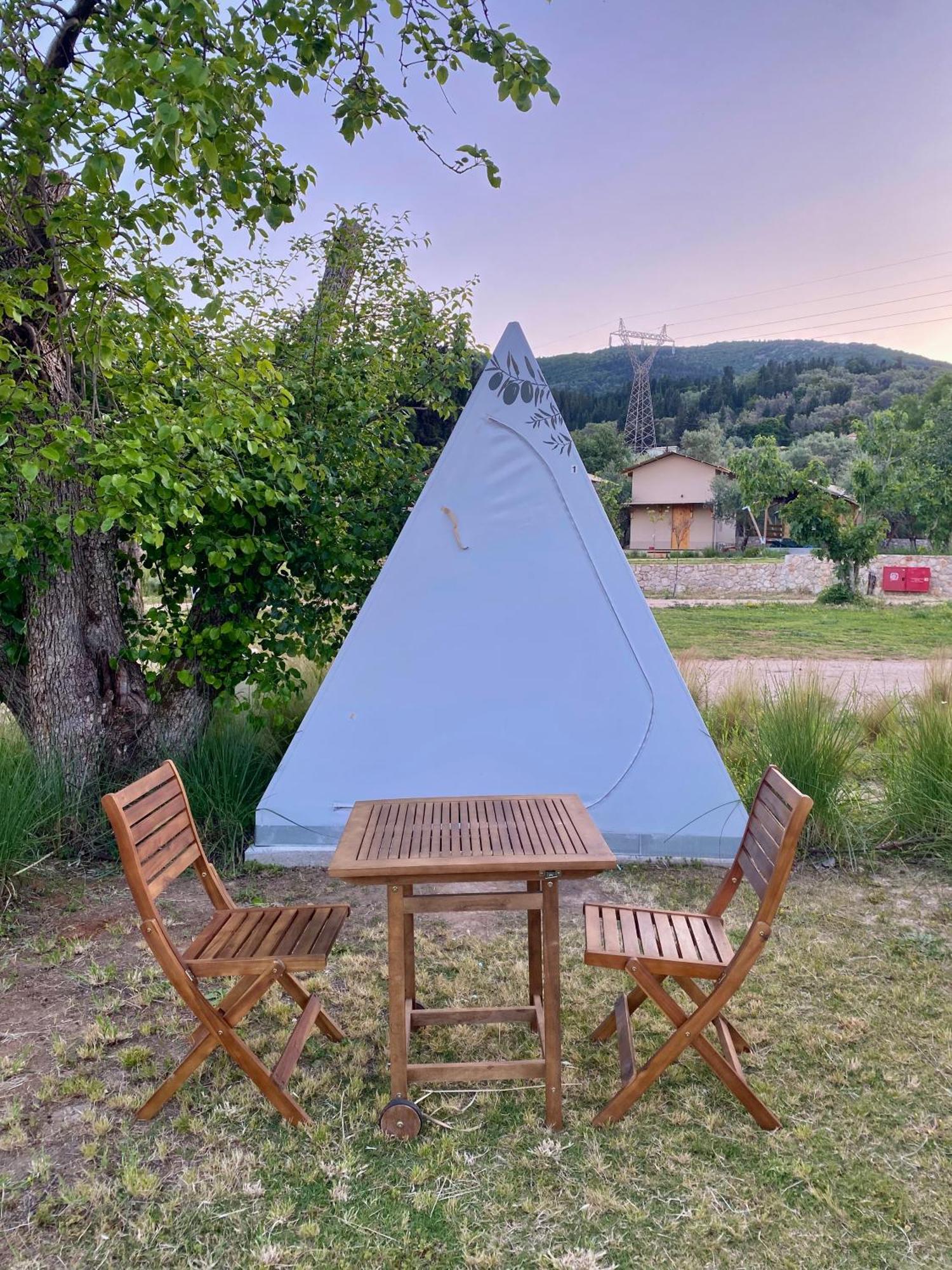 Nirikos Camping Spasmeni Vrisi المظهر الخارجي الصورة
